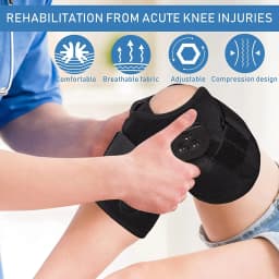Hinged Knee Brace Adjustable Knee Support with Side Stabilizers of Locking Dials for Knee Pain Arthritis ACL PCL Meniscus Tear