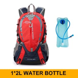 25L Mountaineering Hydrating Trail Running Backpack Cycling Bicycle And Motorcycle Backpack Marathon Hiking With 2L Water Bag
