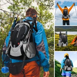 25L Mountaineering Hydrating Trail Running Backpack Cycling Bicycle And Motorcycle Backpack Marathon Hiking With 2L Water Bag