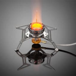 Fire Maple Camping Windproof Gas Stove Outdoor Cooking Camping Hiking Propane Stove Stainless Steel Gas-Burners FMS-121