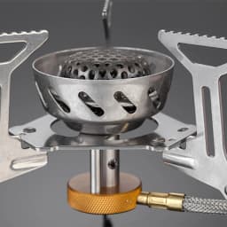 Fire Maple Camping Windproof Gas Stove Outdoor Cooking Camping Hiking Propane Stove Stainless Steel Gas-Burners FMS-121
