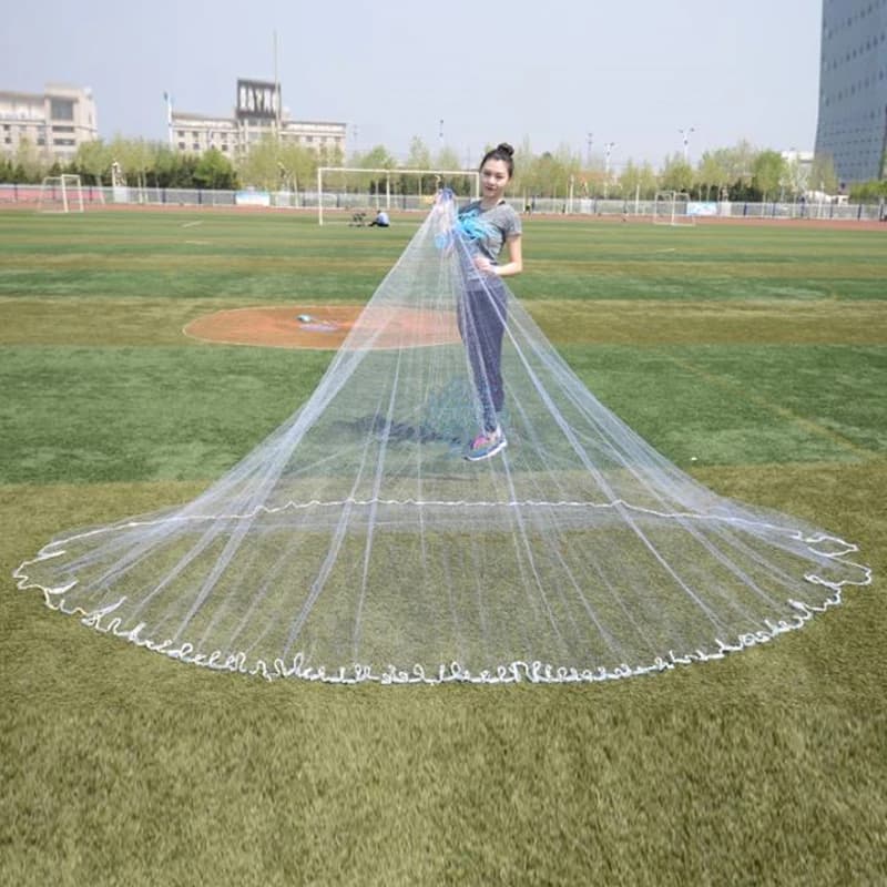 Finefish USA Cast Net Catch Fish Network Outdoor Easy Hand Throw Fishing Nets Small Gird Hunting Tool