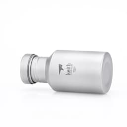 Keith Ti3030 Titanium Sports Water Bottle Ultralight Leakproof Outdoor Camping Hiking Bicycle Kettle Carry Ring 400ml 14.5 fl oz
