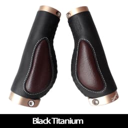 Propalm 1900LEO Mountain Road Bicycles Grips Retro Cowhide Genuine Leather Handlebars Grips Cover Bicycle Accessories