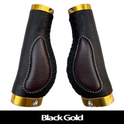 Propalm 1900LEO Mountain Road Bicycles Grips Retro Cowhide Genuine Leather Handlebars Grips Cover Bicycle Accessories