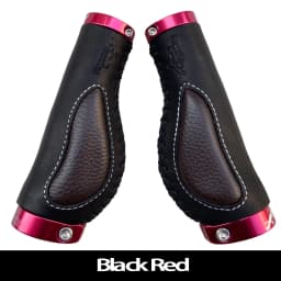 Propalm 1900LEO Mountain Road Bicycles Grips Retro Cowhide Genuine Leather Handlebars Grips Cover Bicycle Accessories