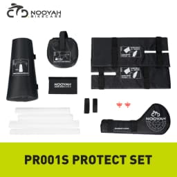 NOOYAH Bicycle Protection Kits Bike Frame Protective Set MTB Road Bike Accessories Transport Tool Bike Fork Chain Crankset Cover