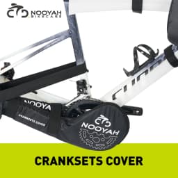 NOOYAH Bicycle Protection Kits Bike Frame Protective Set MTB Road Bike Accessories Transport Tool Bike Fork Chain Crankset Cover