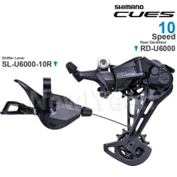 SHIMANO CUES U6000 10 Speed Groupset Shift Lever SL-U6000-10R Rear Derailleur RD-U6000  Original Parts