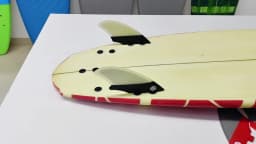 Twin Keel Surfboard Fins Double Tabs Keel(2 Fin) UPSURF FCS KEELS For Sup Fins Surfing Surf Side Fins Quilhas