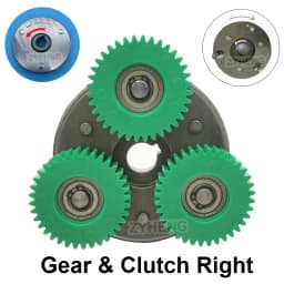 E Bike Motor Gear Clutch Kit 36T 47.3x13.5mm Planetary Gear with 88mm Clutch Set for Bafang Electric 500W Motor