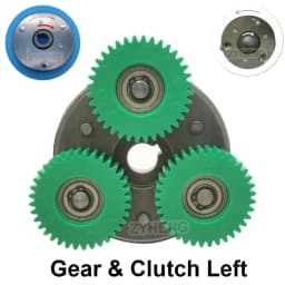 E Bike Motor Gear Clutch Kit 36T 47.3x13.5mm Planetary Gear with 88mm Clutch Set for Bafang Electric 500W Motor