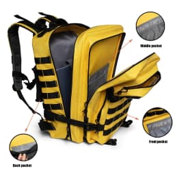 Outdoor 45L GYM Fitness Style Backpacks for Men/Women Tactical Training Molle Survival Bag Hiking Trekking Rucksack School Bag