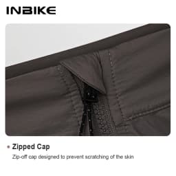 INBIKE Plus Men's Cycling Sleeveless Running Rain Jacket Lightweight MTB Biking Clothing Windbreakers Reflective With Pockets