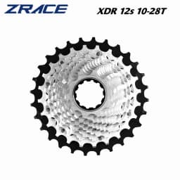 ZRACE XDR 12-Speed Cassette for Road/Gravel, CNC Fully Hollow and Super Light, 10-28T / 10-33T / 10-36T / 10-44T