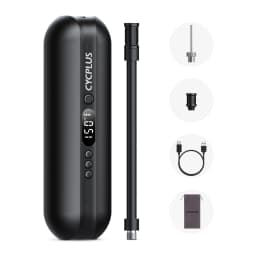 CYCPLUS A2 Air Compressor Wireless Bicycle Pump for Car Tire High Pressure 150psi Portable Smart Air Inflator for MTB Bike Ball