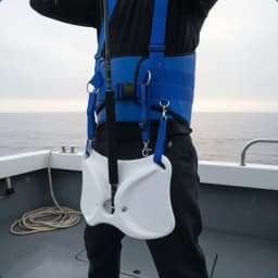 Fishing Vest Waist Belt Offshore Shoulder Back Sea Vest for Stand up Carp Fishing Kit