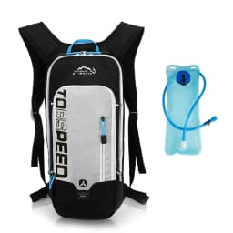 6L Cycling Reflective Bag Men's Women Riding Waterproof Breathable Bicycle Backpack Running Outdoor Bile With 2L Water Bag