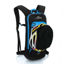 6L Cycling Reflective Bag Men's Women Riding Waterproof Breathable Bicycle Backpack Running Outdoor Bile With 2L Water Bag