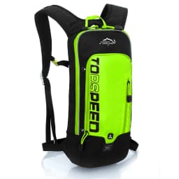 6L Cycling Reflective Bag Men's Women Riding Waterproof Breathable Bicycle Backpack Running Outdoor Bile With 2L Water Bag
