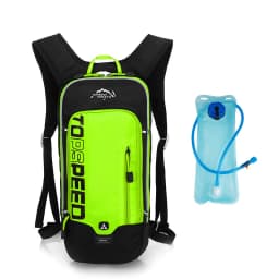 6L Cycling Reflective Bag Men's Women Riding Waterproof Breathable Bicycle Backpack Running Outdoor Bile With 2L Water Bag
