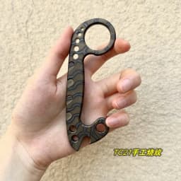 EDC Titanium Alloy DIY Decorative Accessories Key Ring Pendant Outdoor EDC Multi Tools