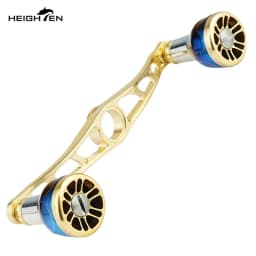 HEIGHTEN Baitcaster Dual Handle 115mm Axle Distance with 24.5mm Gradient Knob Lure Fishing Modification Accessories