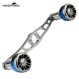 HEIGHTEN Baitcaster Dual Handle 115mm Axle Distance with 24.5mm Gradient Knob Lure Fishing Modification Accessories