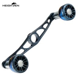 HEIGHTEN Baitcaster Dual Handle 115mm Axle Distance with 24.5mm Gradient Knob Lure Fishing Modification Accessories