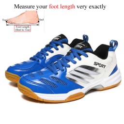 Men Badminton Shoes Table Tennis Shoes Volleyball Shoes Sport Sneakers Anti Skid Plus Big Size 47 48 49
