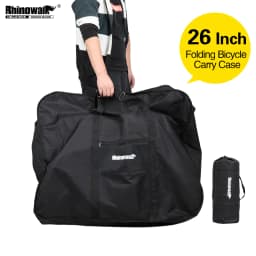 Rhinowalk 26 Inch Folding Bicycle Carry Bag Portable Cycling Bike Transport Case Travel Bycicle Accessories Bike Box