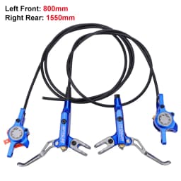 Bicycle Hydraulic Disc Brake 2 Piston MTB Brake Caliper IIIPRO E2 Mountain Bike Brake Oil Pressure 800/1550mm Front Rear Brake