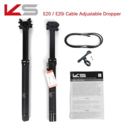 KS E20/E20-i 27.2 Sestpost Travel 100 125mm Remote Control Dropper KS Saddle Post 30.9/31.6mm Bike Saddle Post Travel 125mm