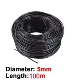 5/6mm Thick Steel Wire Rope Gym Fitness Pulley Cable Machine Attachment PullDown Heavy Duty Wirerope for Home Workout Accessorie