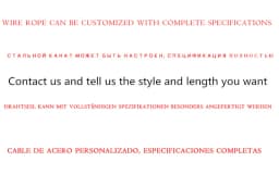 5/6mm Thick Steel Wire Rope Gym Fitness Pulley Cable Machine Attachment PullDown Heavy Duty Wirerope for Home Workout Accessorie