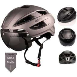 GUB Bicycle Helmet XXL 61-65 With Rechargeable LED Light Removable Len Cycling Road Ultralight Aero Safely Cap Capacete Ciclismo
