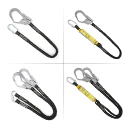 Xinda Professional High Altitude Protective Safety Elastic Buffer Sling Belt With Hook High Strength Wearable Anti Fall Off