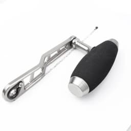 Ekfan EVA knob+120M Aluminum Alloy Handle for DAI&SHI DIY Baitcasting Fishing Reel Handle Fishing Reel Sleeve Length 120MM
