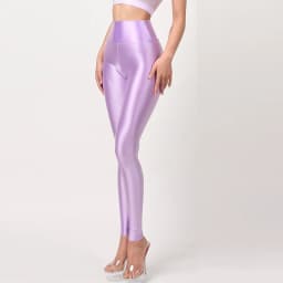 Seamless Satin Glossy Pants Sexy Tight Silk High Waist Glossy Pantyhose Yoga Sports Pants Leggings Sport Women Fitness Plus Size