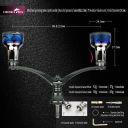 HEIGHTEN Spinning Reel Handle 98mm /110mm for Shimano Daiwa Handle Fishing Spinning Reel