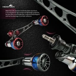 HEIGHTEN Spinning Reel Handle 98mm /110mm for Shimano Daiwa Handle Fishing Spinning Reel