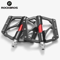 ROCKBROS Bicycle Pedals Sealed Bearing Aluminum Alloy Body BXM MTB Road Bike Pedals 9/16 Sealed Bearing Cycling Accessories