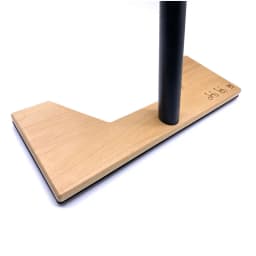 Parking Rack for Brompton Bike Repair Rack Wood Veneer Aluminum Alloy Base Display Platform