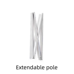 Asta Gear 1pcs 7075 Aluminum Alloy Extendable Pole Outdoor Camping Support Pole Tent Accessories