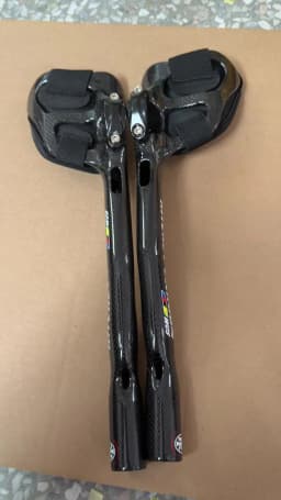 WCS Full Carbon Fiber Road Bicycle Handlebar Highway Rest Handlebar Aero Carbon TT Bike Handle Bars Trial TT Bar 3K Matte/Glossy