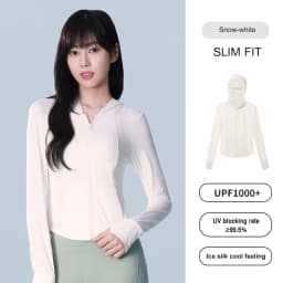 GOLDEN CAMEL Cape Sun Protection Clothing Anti-ultraviolet Breathable Ice Silk Quick-drying Skin Tights Sun Protection Jacket