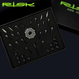 RISK Original Conventional MTB Accessories Screw Set Valve Handle Vertical Disc Brake Seat Disc Screw Water Bottle Holder Screw