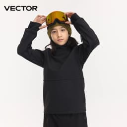 VECTOR Children Solid Color Hoodies Fleece Warm Sweatshirt Fashion Streetwear Casual Loose Breathable Pullovers Brand Hoody