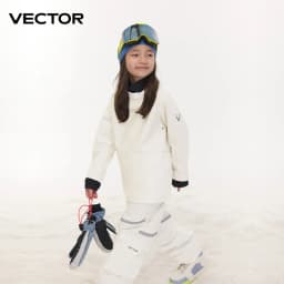 VECTOR Children Solid Color Hoodies Fleece Warm Sweatshirt Fashion Streetwear Casual Loose Breathable Pullovers Brand Hoody