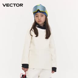 VECTOR Children Solid Color Hoodies Fleece Warm Sweatshirt Fashion Streetwear Casual Loose Breathable Pullovers Brand Hoody